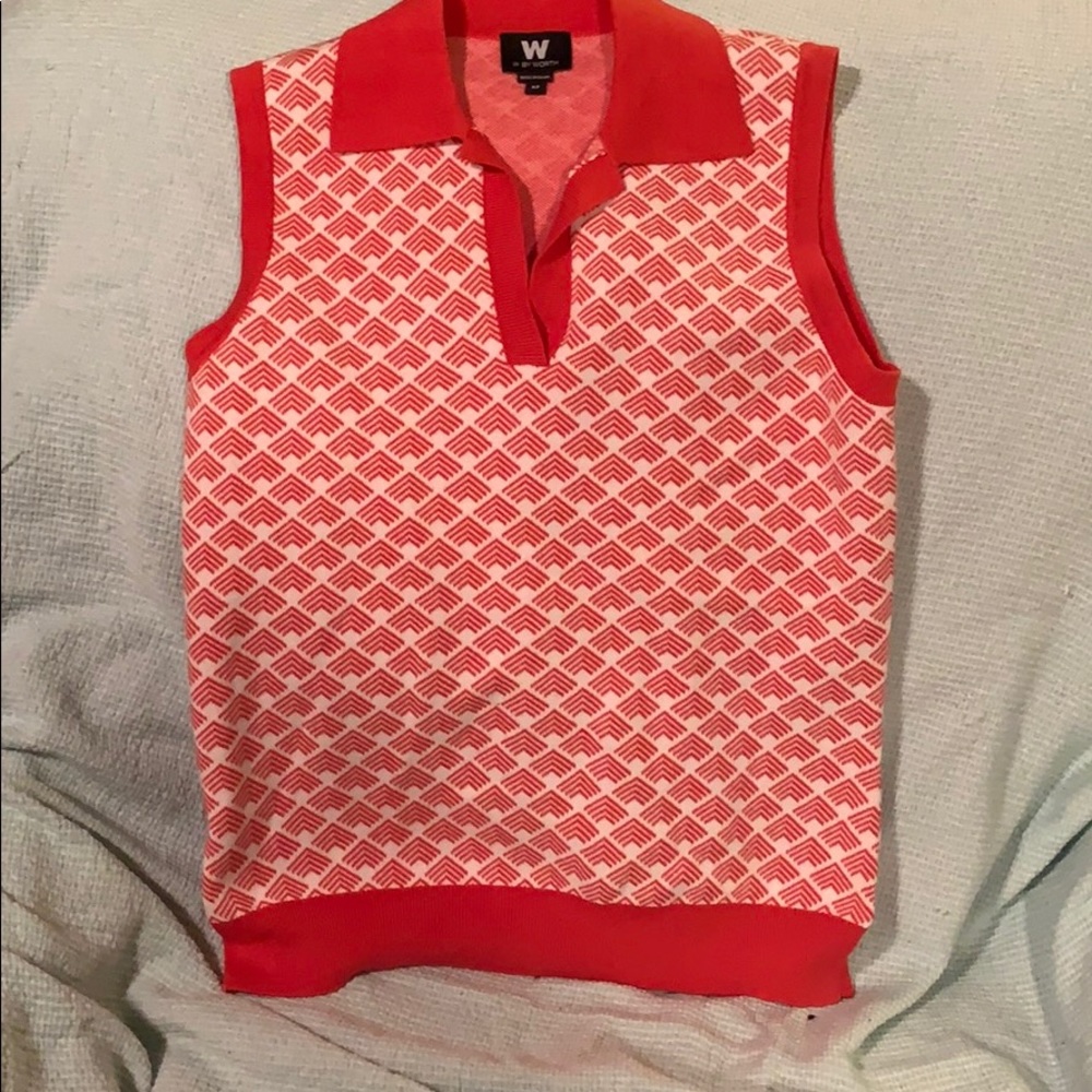 Ladies retro inspired vest.